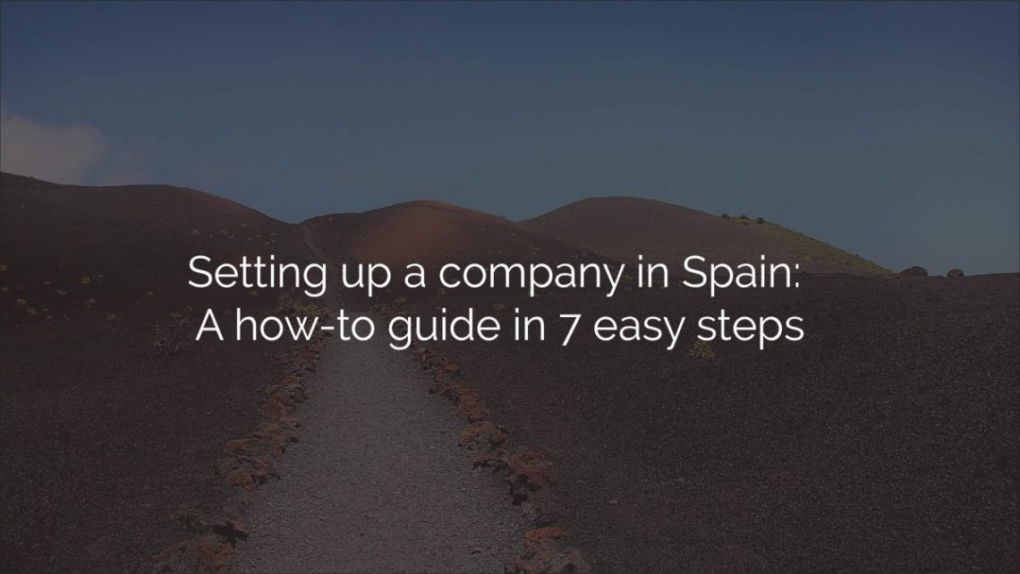 Setting up a company in Spain